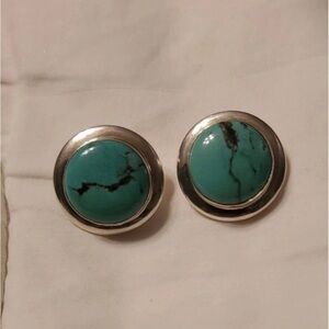 Jay king turquoise earrings